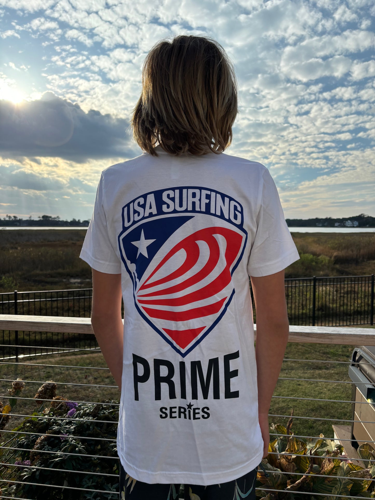 USA Surfing Prime Series - Shield Tee