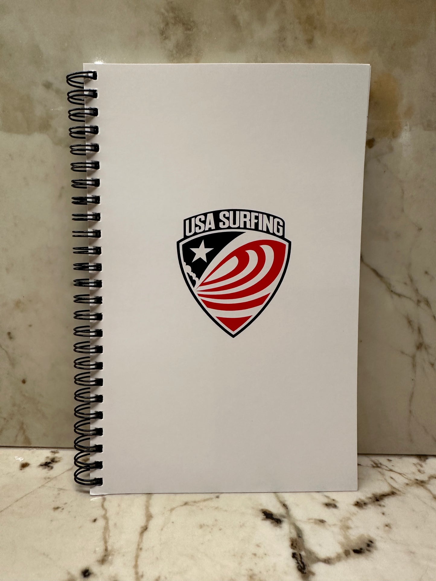 USA Surfing spiral notebook