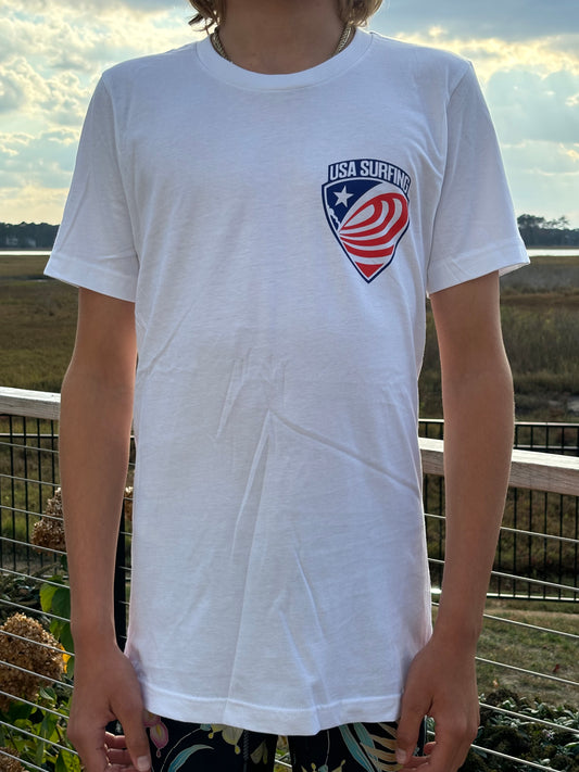 USA Surfing Prime Series - Shield Tee