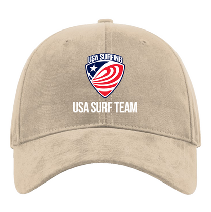 USA Surf Team Hat - Beige