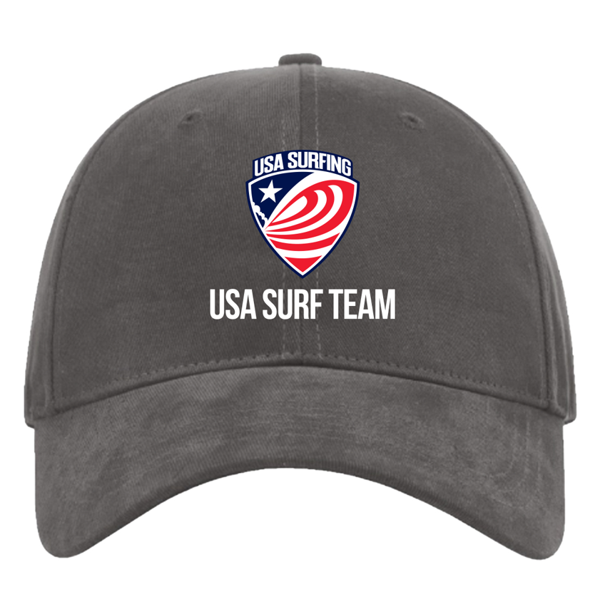 USA Surf Team Hat - Grey